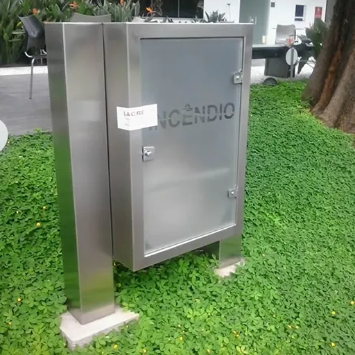 Caixa de Hidrante de Inox Hospitalar